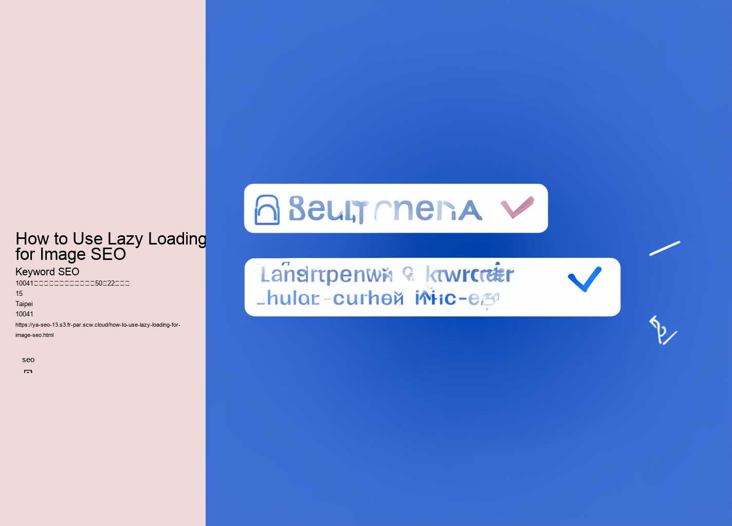 How to Use Lazy Loading for Image SEO